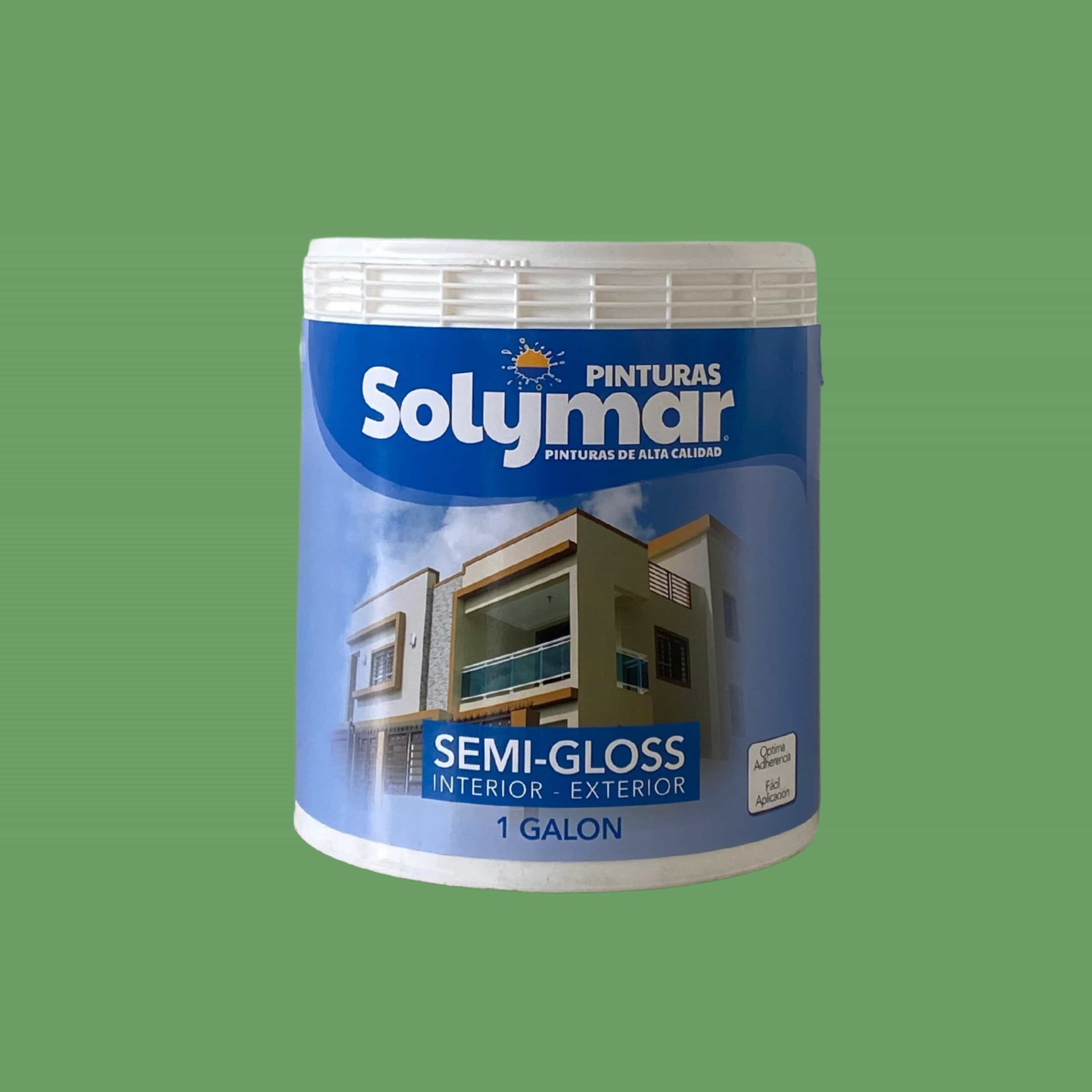 Pinturas Solymar color verde limon