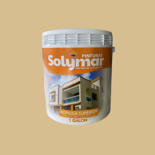 Pinturas Solymar crema canario