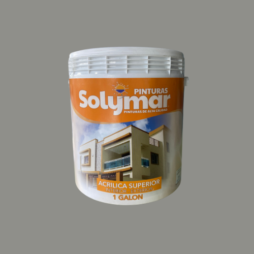 Pinturas Solymar gris oscuro
